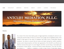 Tablet Screenshot of antcliffmediation.com